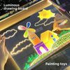 LED Drawing Board for Kids with Stand and Accessories