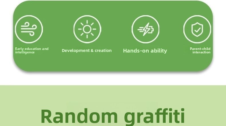 LED Drawing Board for Kids with Stand and Accessories